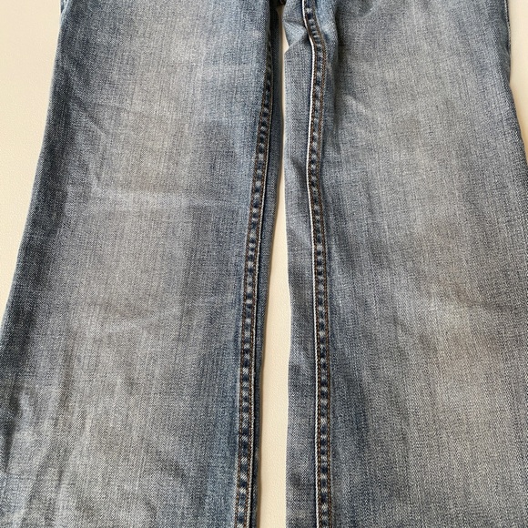 Tory Burch Wide Leg Jeans High Rise Size 25 - Picture 10 of 12